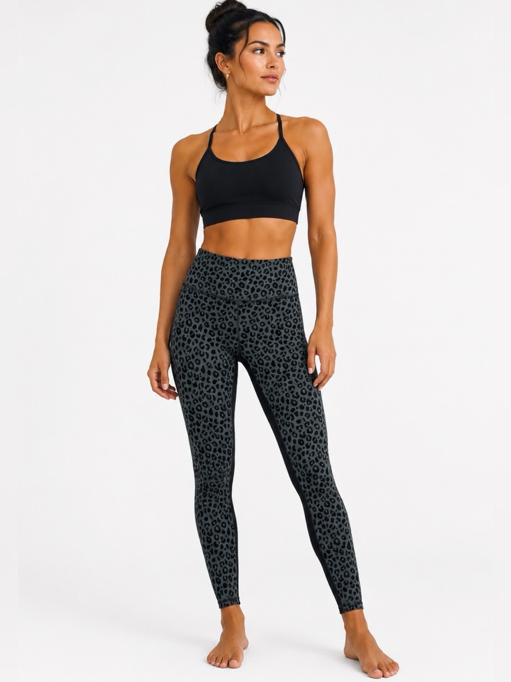 Anthropologie Allfenix Leopard print leggings
